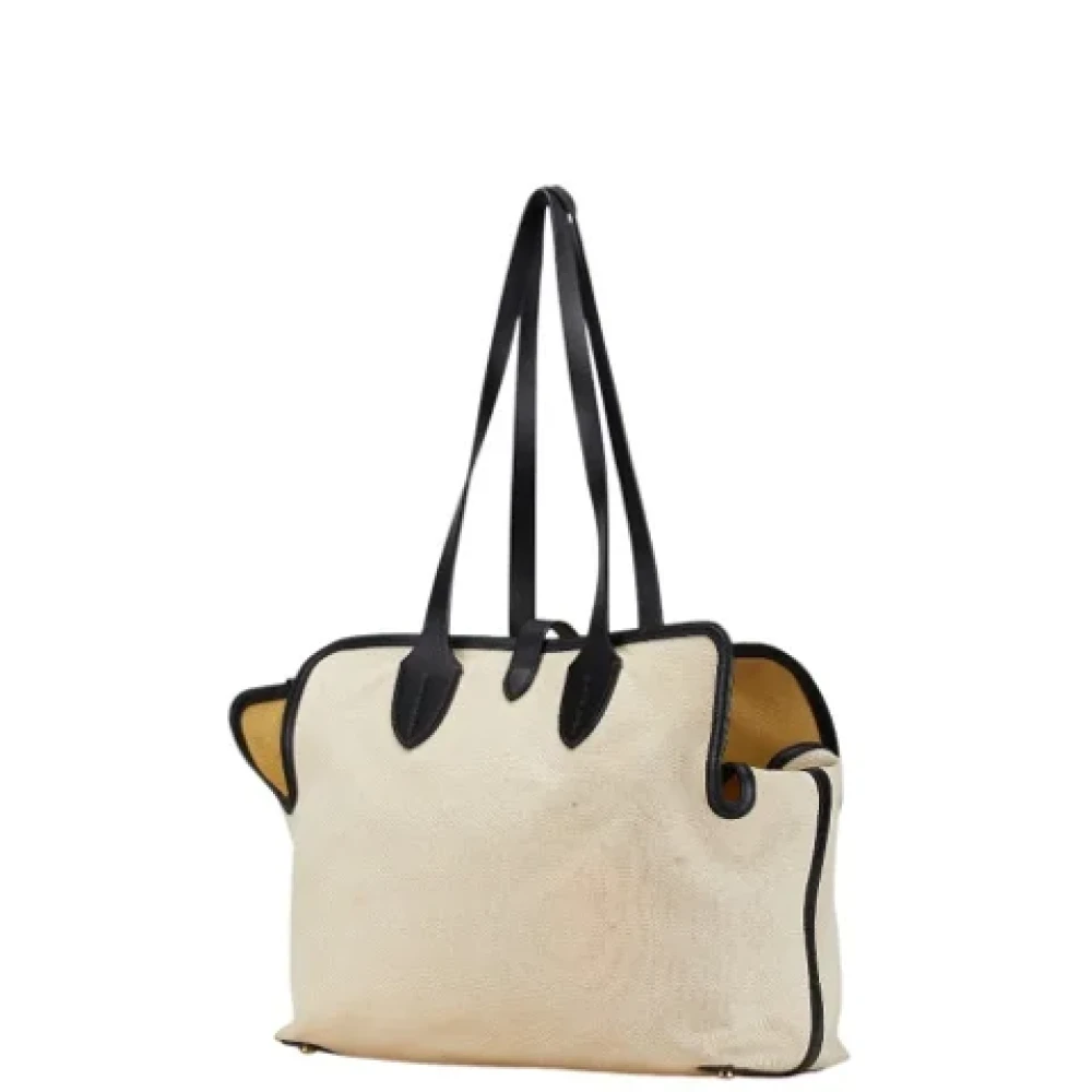 Burberry Vintage Pre-owned Canvas totes Beige Dames