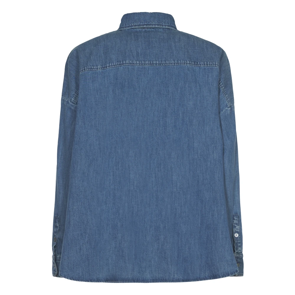 Max Mara Denim overhemd voor weekend outfits Blue Dames