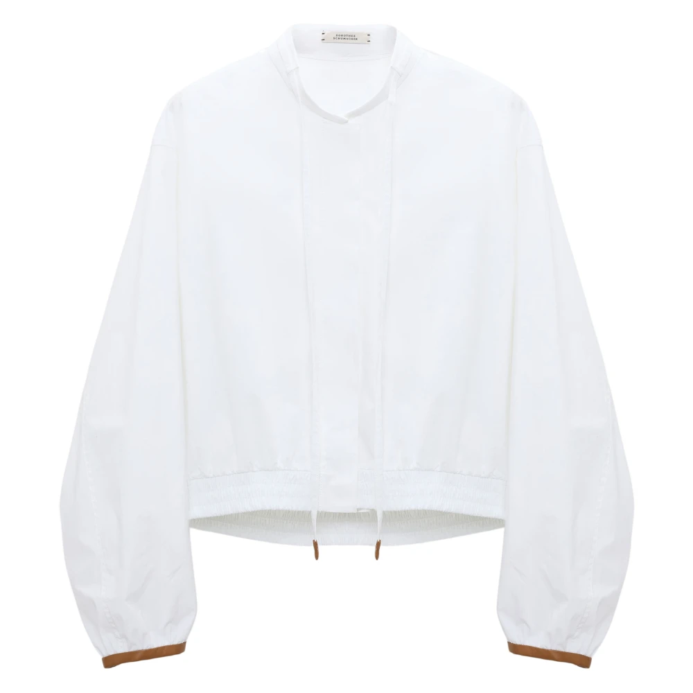 Dorothee schumacher Poplin Power blouse body White Dames