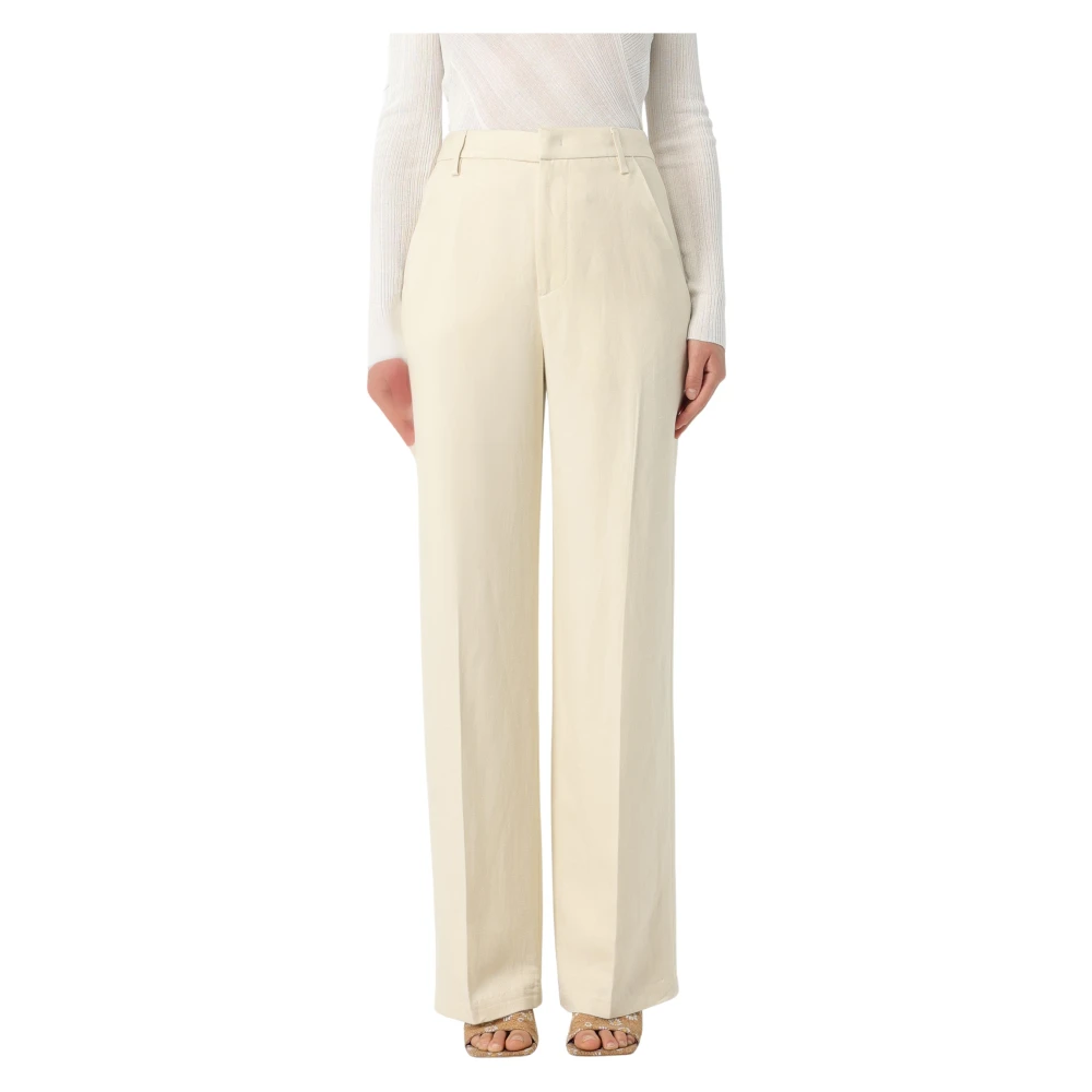Dondup Donna Beige Pantaloni, W25, New,
