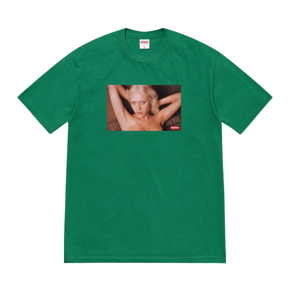 Supreme Beperkte Oplage Klassieke Dot Tee Light Pine Green Heren