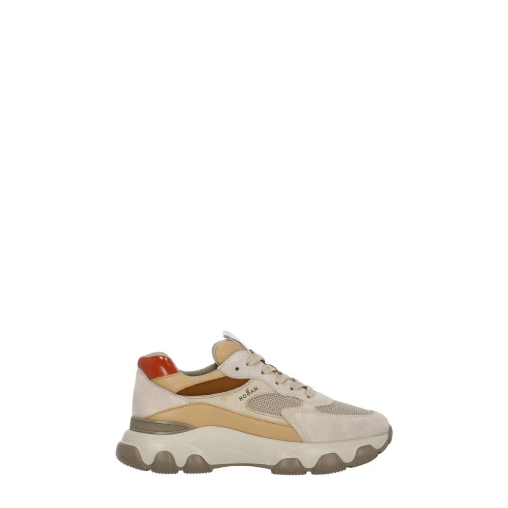 Hogan Suède Leren Sneakers Dames Schoenen Veelkleurig Multicolor