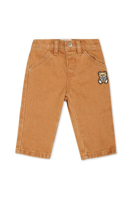 brown-casual-trousers-with-teddy-bear-patches