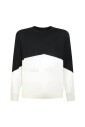 sweatshirts-en-coton-classique-noir-et-blanc