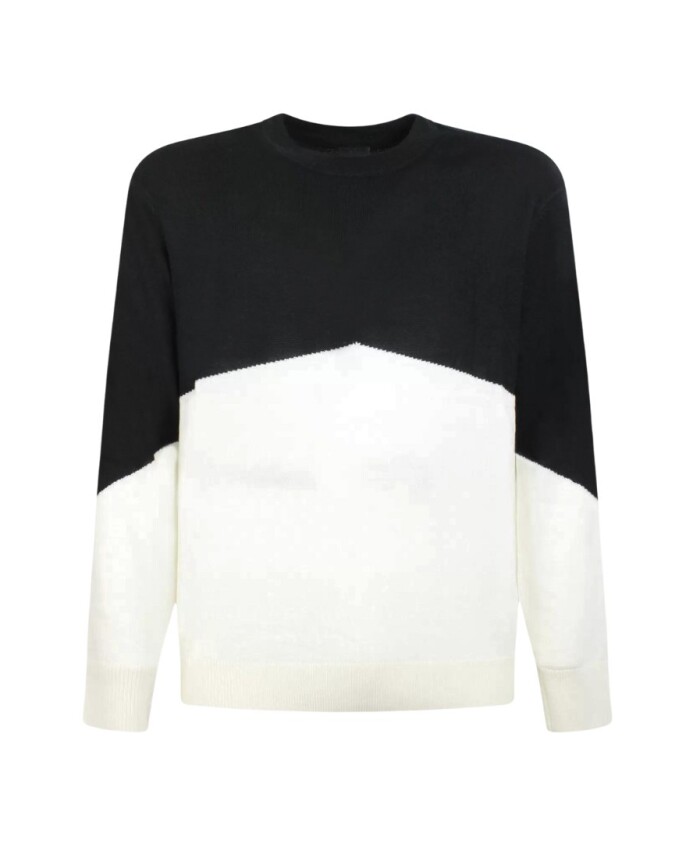 sweatshirts-en-coton-classique-noir-et-blanc