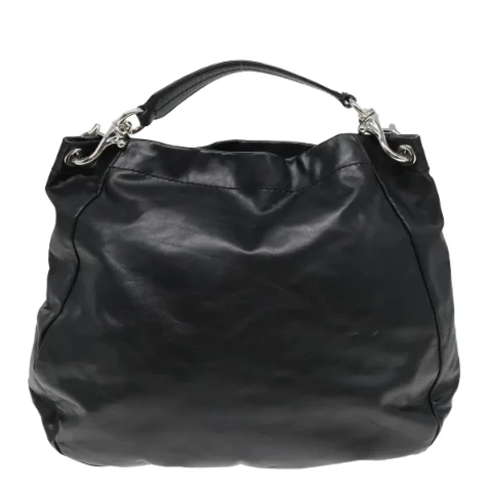 Bally Pre-owned Leather shoulder-bags Black Dames