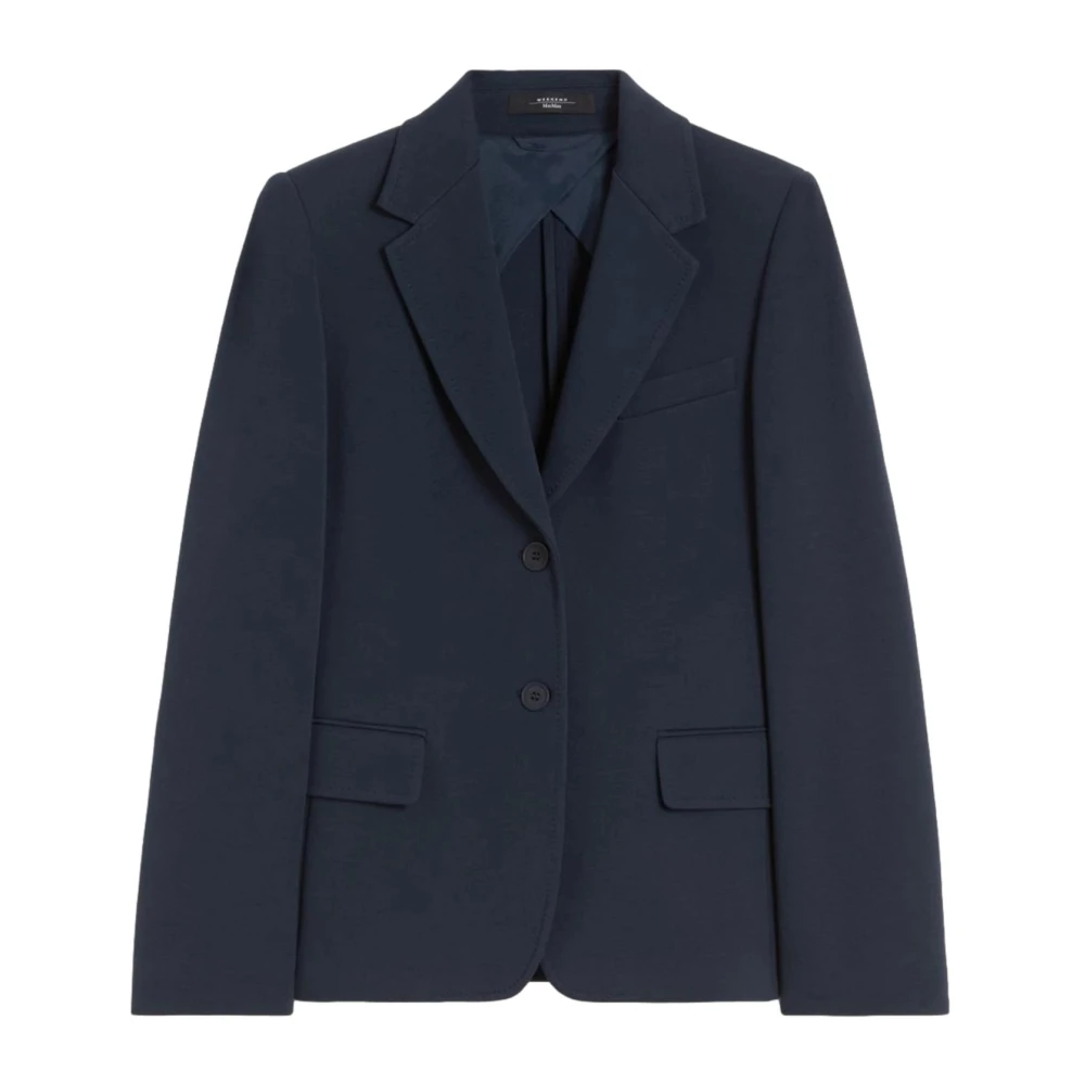 Weekend Max Mara Women's Blue Blazers, S, Wkdginnasta Jacket