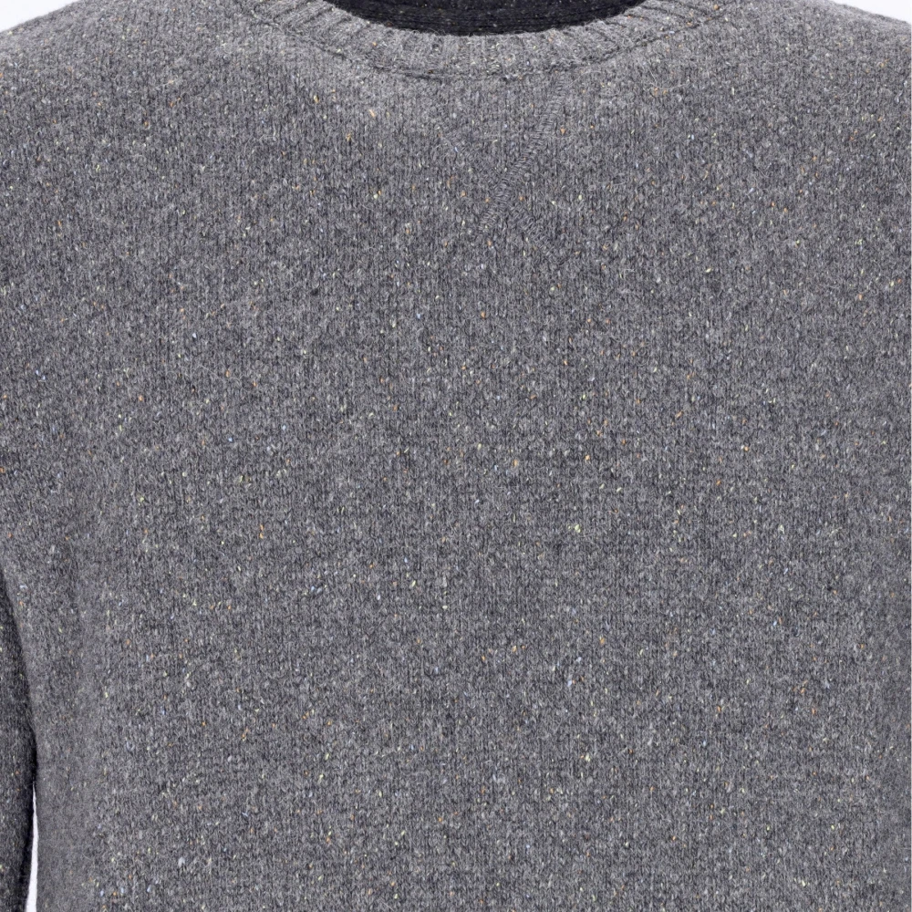Element Grijze Crewneck Sweater Zachte Pasvorm Gray Heren