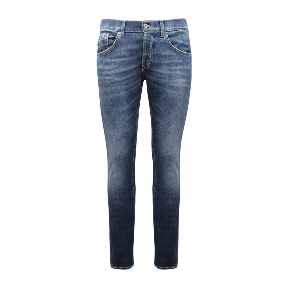 Dondup Men's Blue Slim Fit Jeans, W30, Skinny Fit Trousers Made In Italy