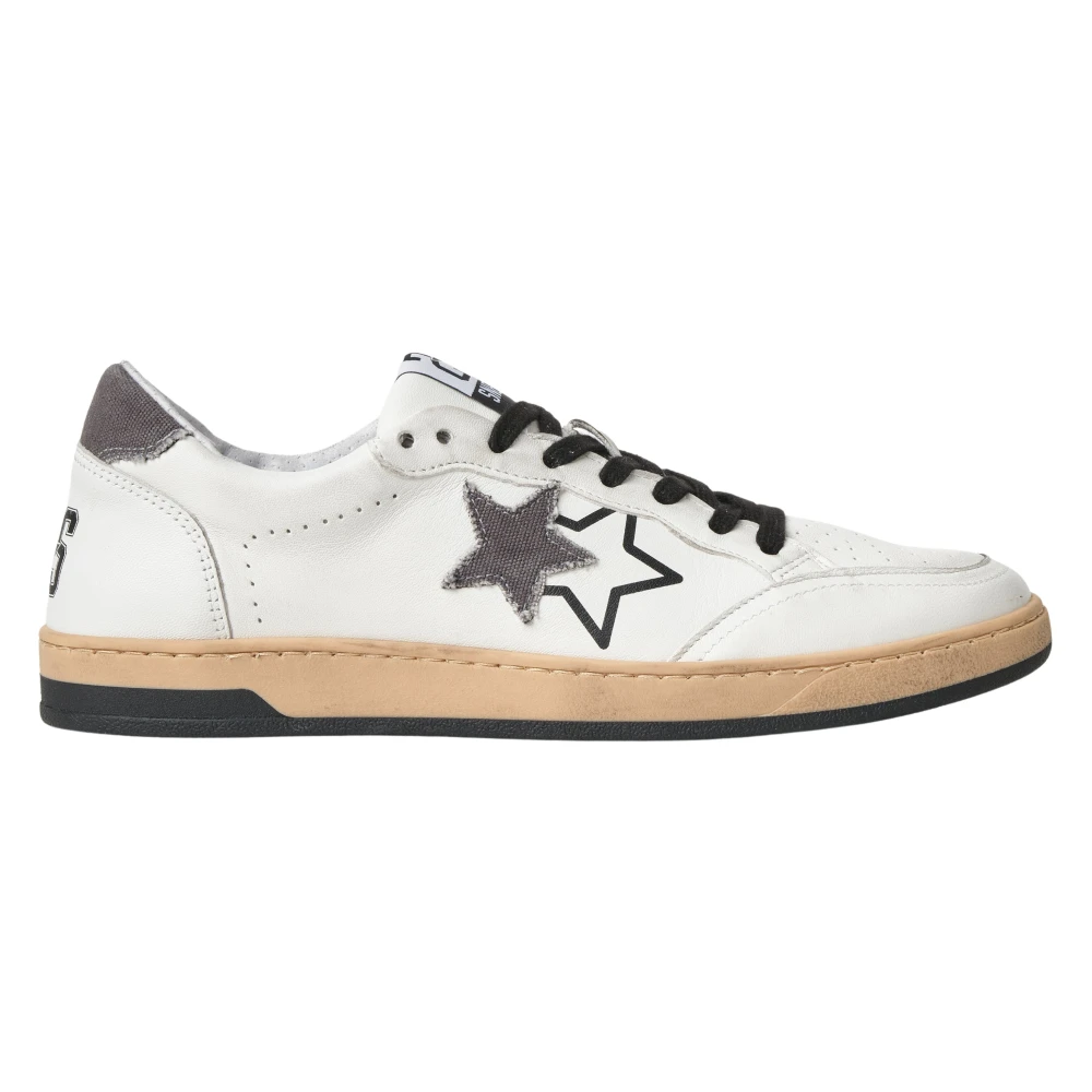 2Star White Sneakers, Male, 6 Uk, Trainers