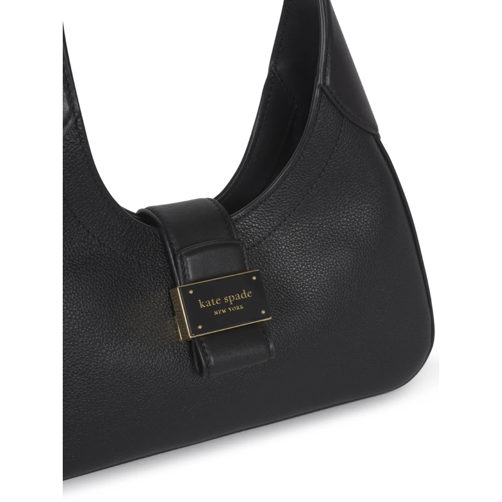 Kate Spade Zwarte schoudertas met Nouveau-stijl Black Dames