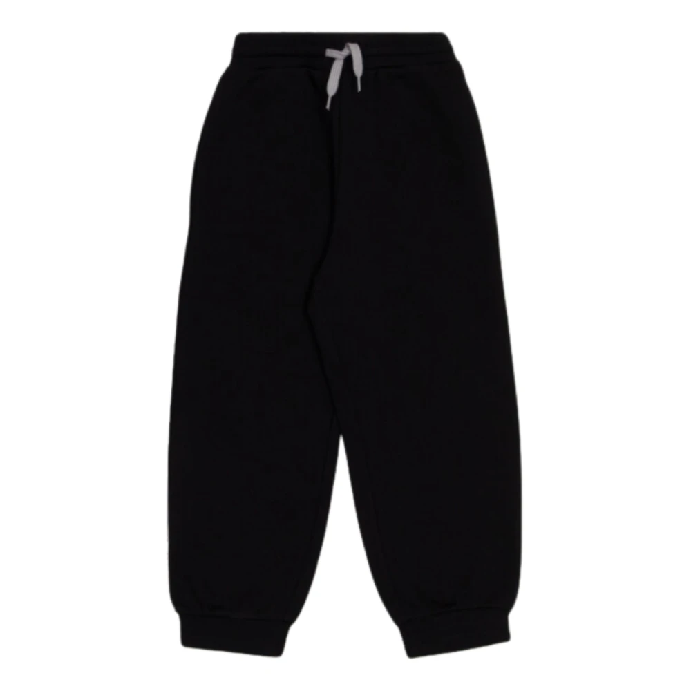 Fendi Svarta Wide Leg Sweatpants Black, Pojke