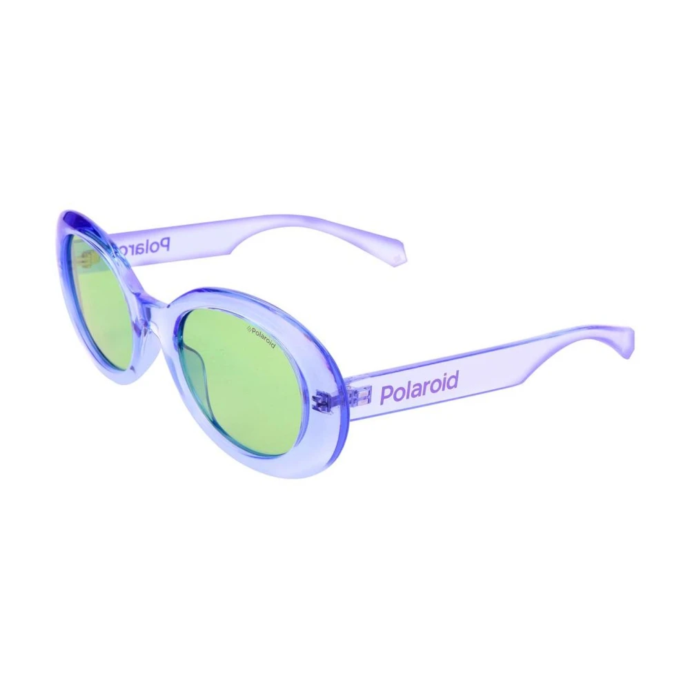 Polaroid Women's Purple Sunglasses, One Size, Resin Frame Square Sunglasses
