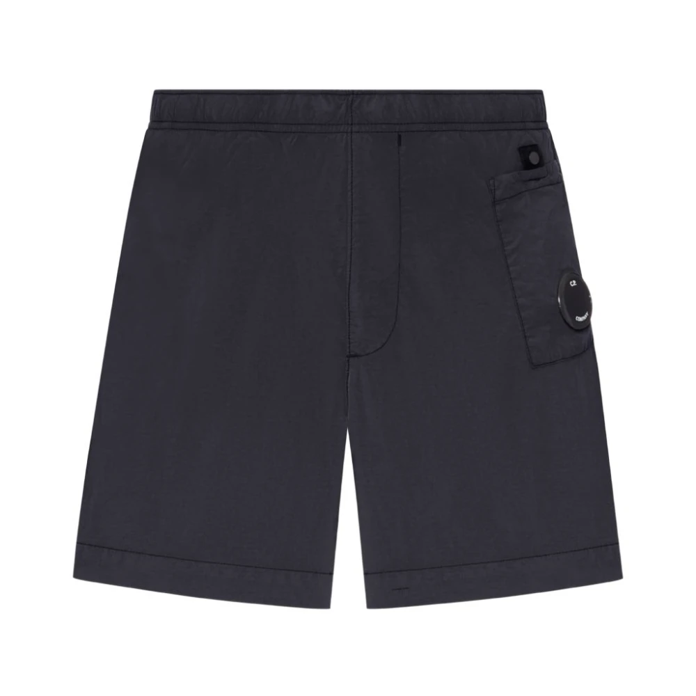 C.p. Company Men's Black Beachwear, 2XL, Flatt Nylon Swim Shorts