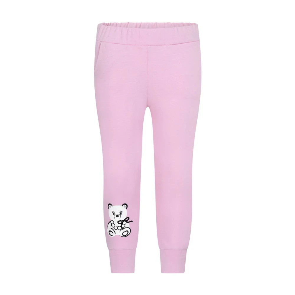 Simonetta Pink Sweatpants, Female, 6 Y, Bear Joggers