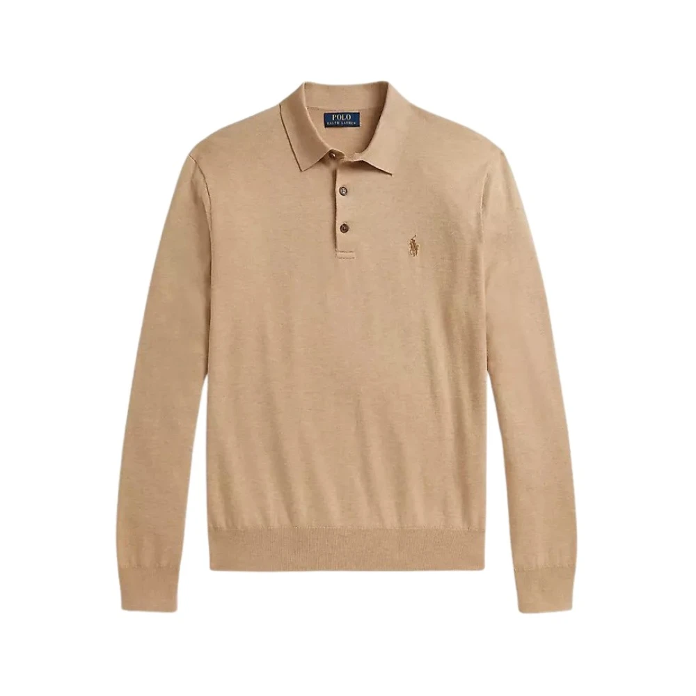 Polo Ralph Lauren Uomo Marrone Top, 2XL, New,