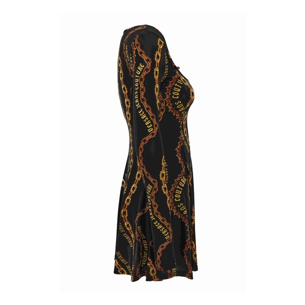Versace Jeans Couture Jurken Black Dames