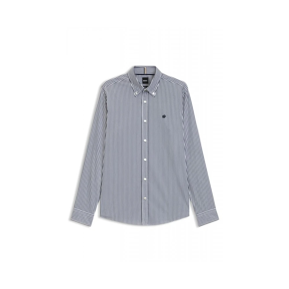 Hugo Blue Formal Shirts, Male, M, Boss - Shirts