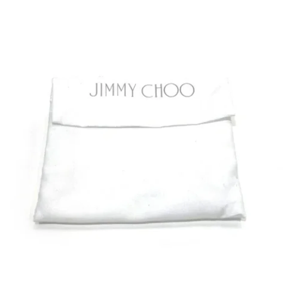 Jimmy Choo Pre-owned Leather wallets Beige Dames