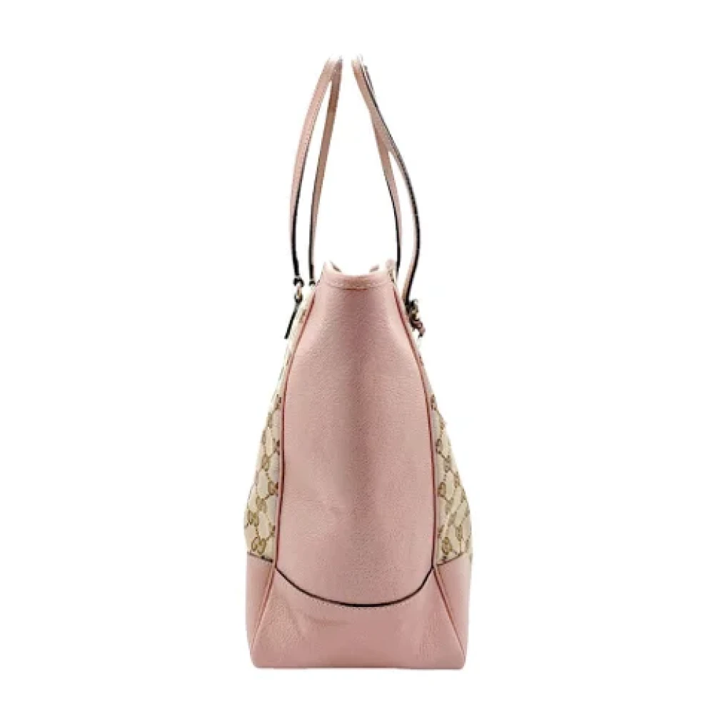 Gucci Vintage Pre-owned Canvas gucci-bags Pink Dames