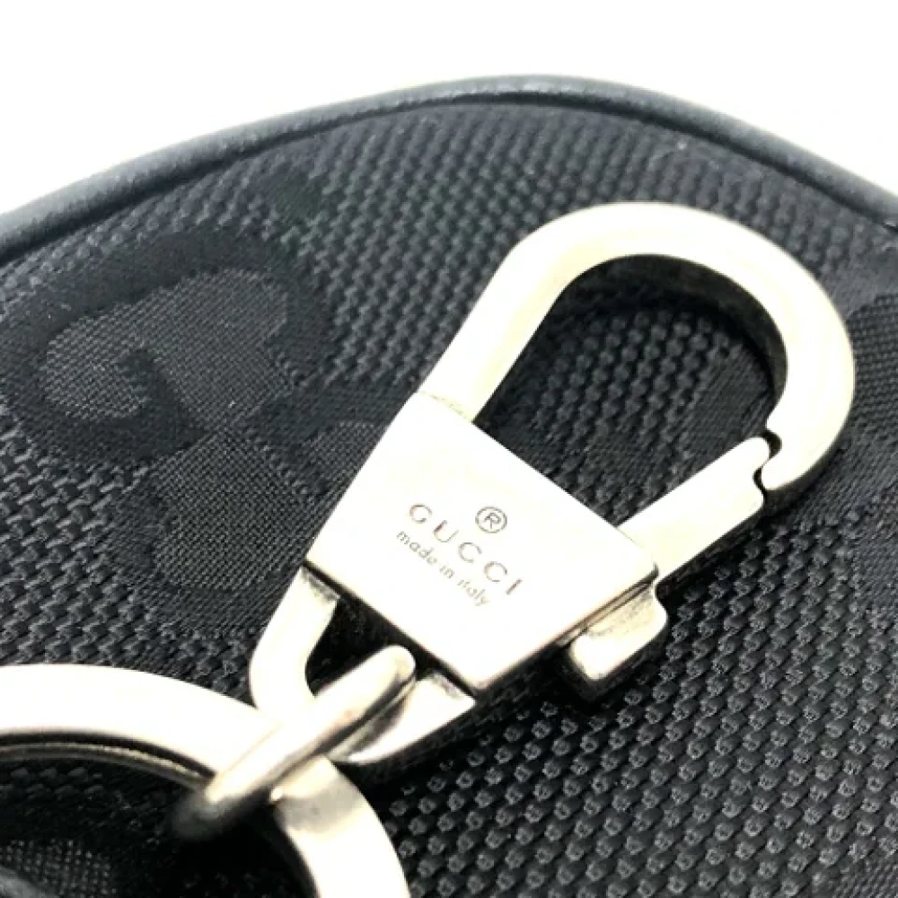 Gucci Vintage Pre-owned Leather wallets Black Heren