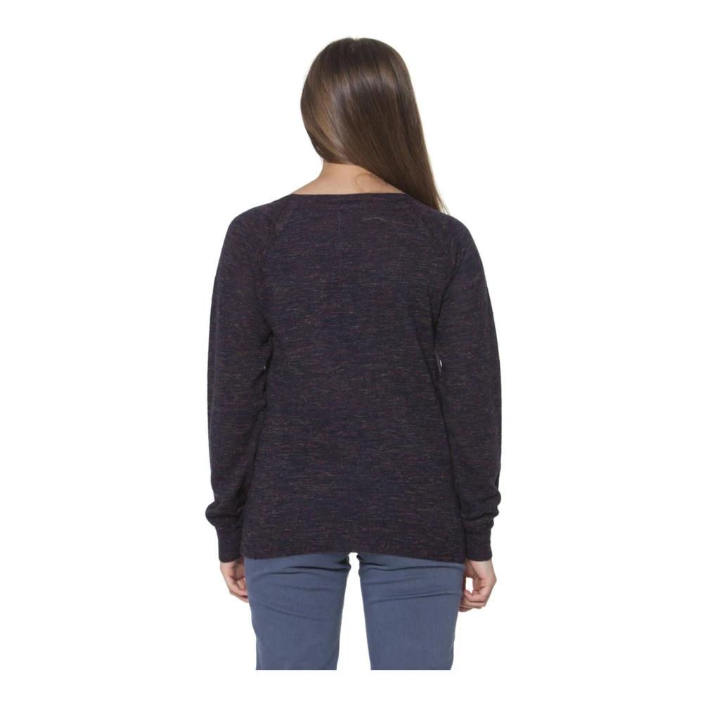 Fred Perry Multicolor Trui met Lange Mouwen en Ronde Hals Multicolor Dames