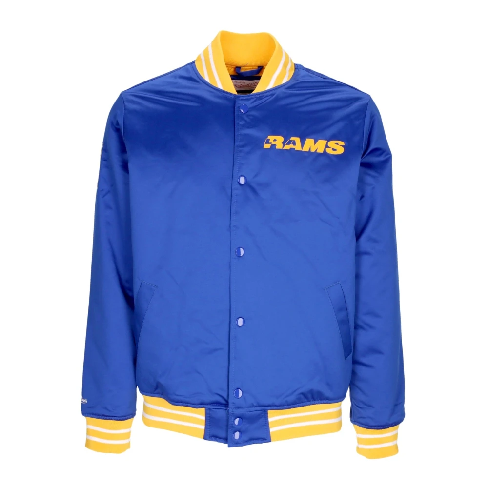 Mitchell & Ness Los Angeles Rams Bomberjack NFL Blue Heren
