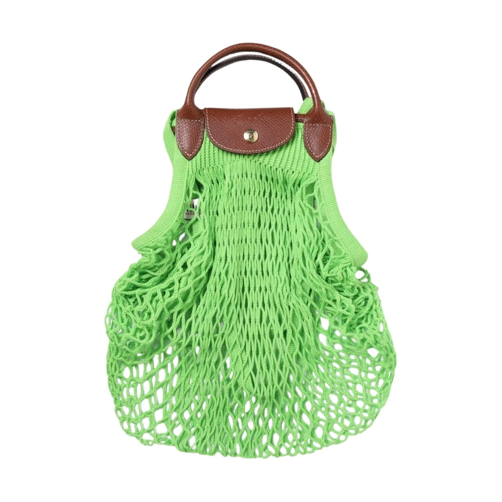 Longchamp Women's Green Le Pliage Filet Tote