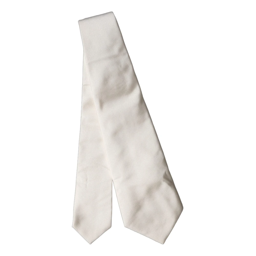 Dolce & Gabbana Women's White Ties, One Size, Necktie