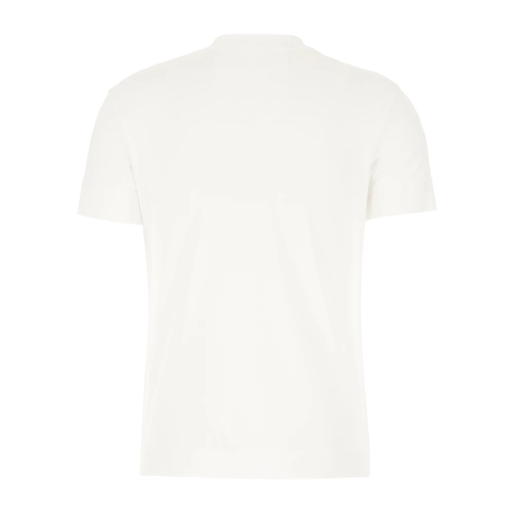 Givenchy Slim fit T-shirt van katoen met 4G-detail White Dames