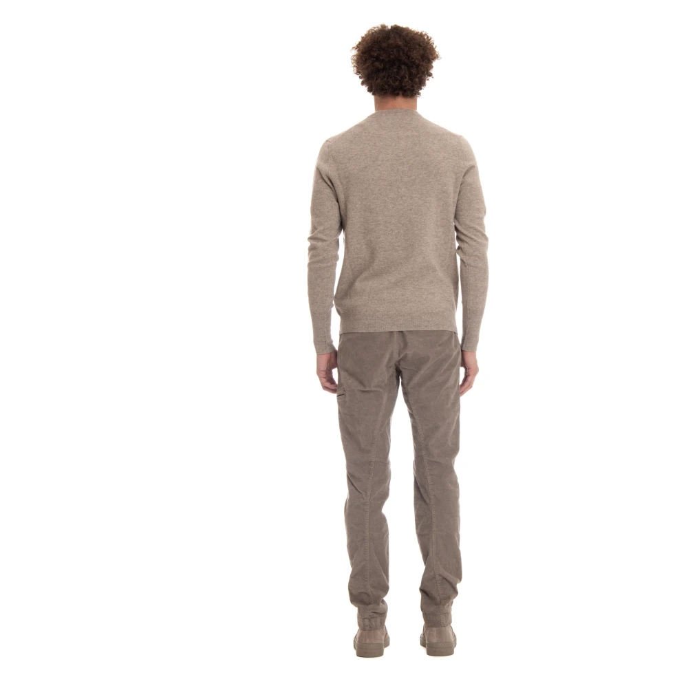 Ballantyne Kasjmier Crewneck Trui Duif Grijs Gray Heren