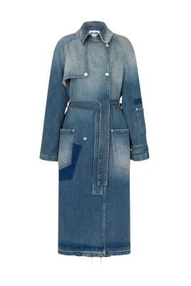 Denim Trench Coat