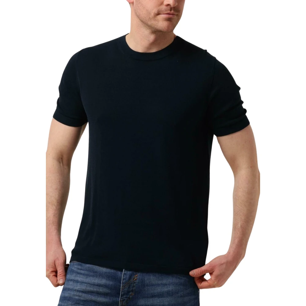 Drykorn Men's Blue Valentin T-Shirt - T-Shirts - L - Tops
