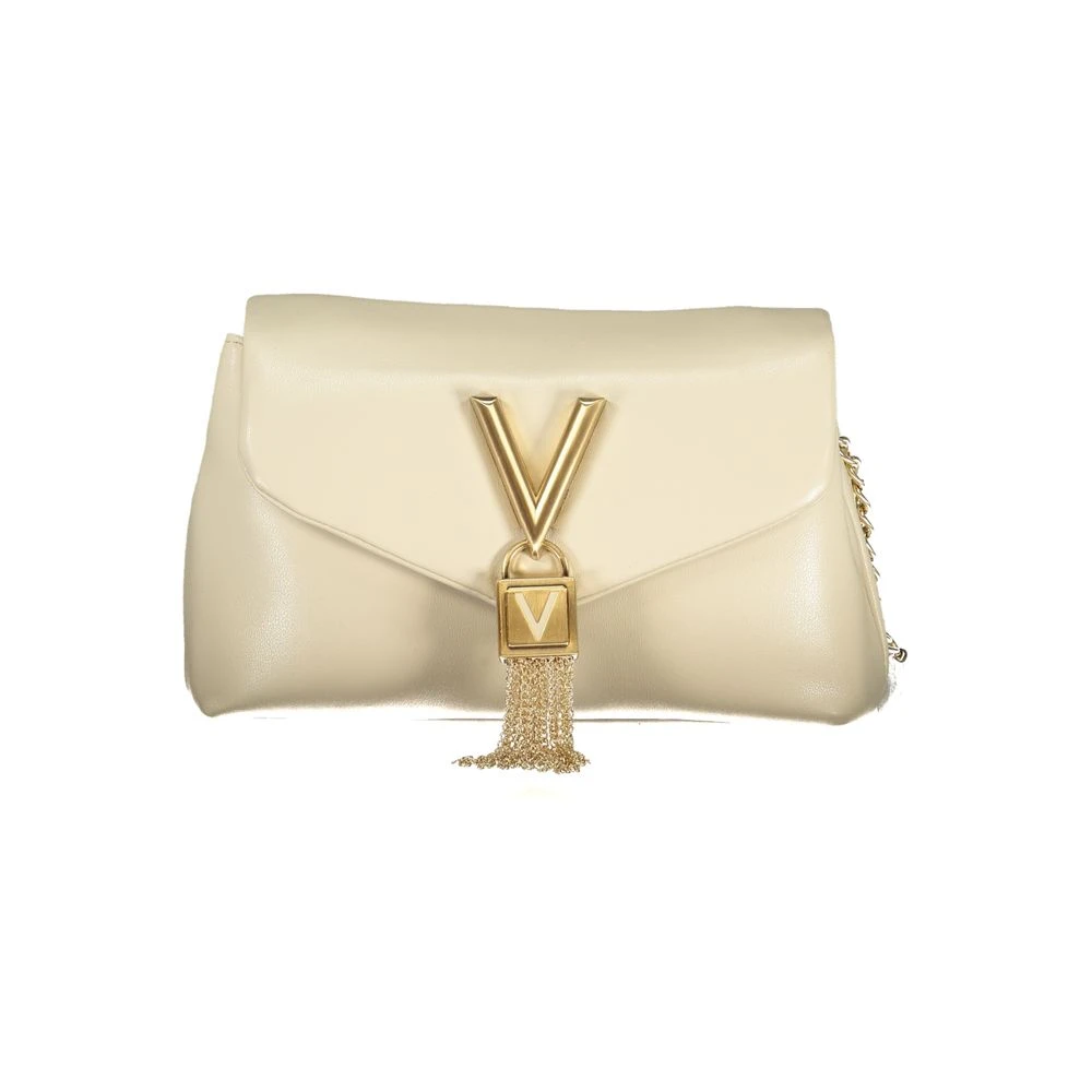 Valentino By Mario Valentino Women's Beige Adjustable Shoulder Bag