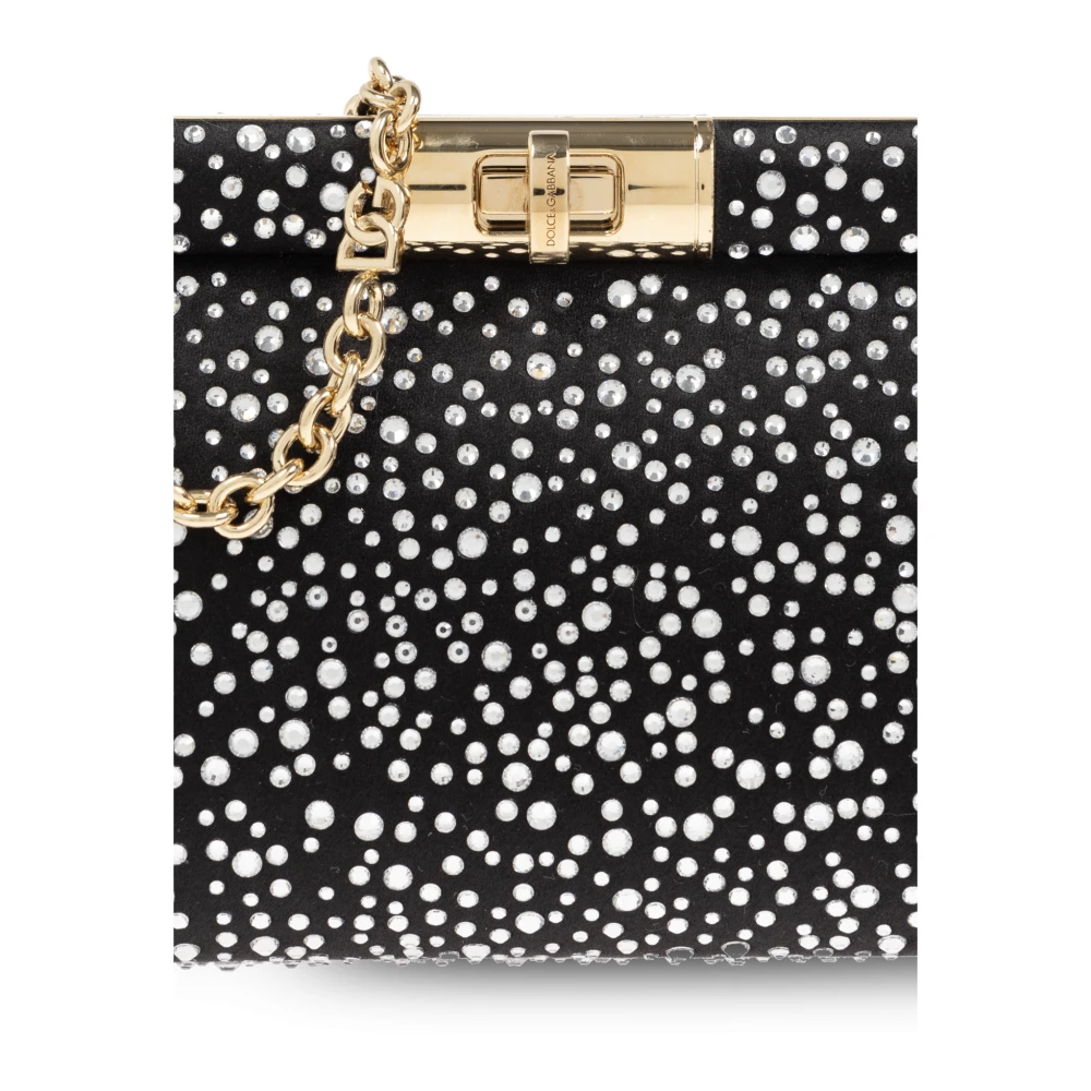 Dolce & Gabbana Schoudertas Marlene Medium Black Dames