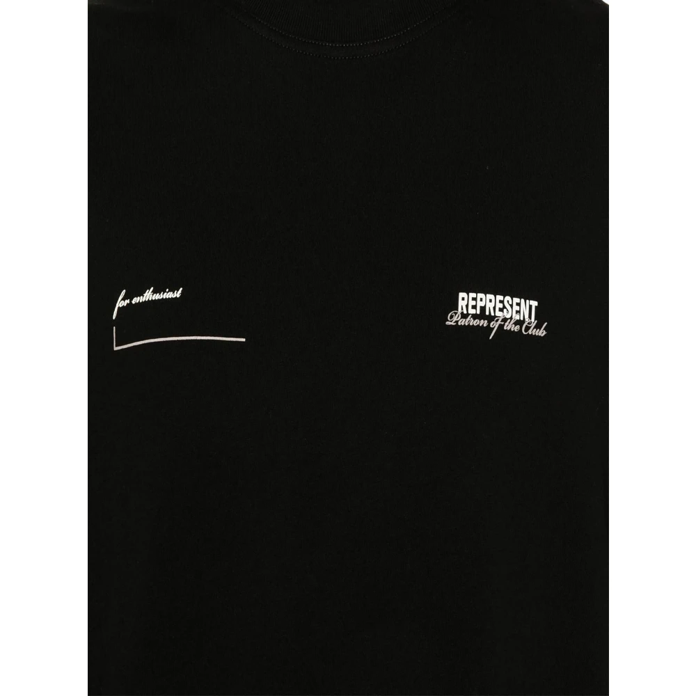 Represent Club Beschermheer Zwart Jersey T-shirt Black Heren