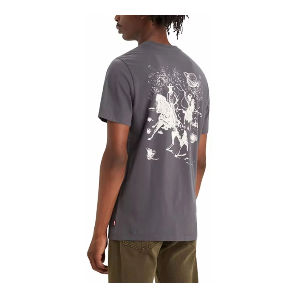 Levi's Levis T-Shirt en Polo Gray Heren