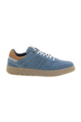 chaussures-homme-bleues