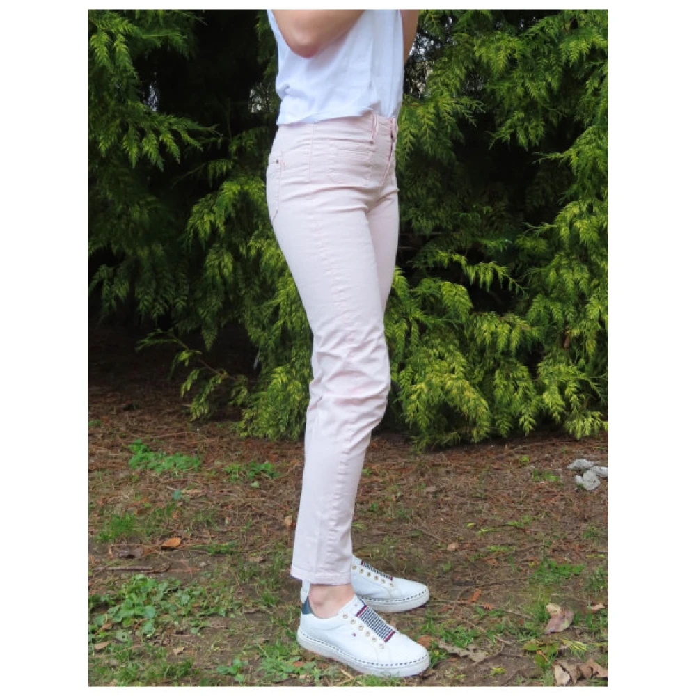 Islow Clara Gestreepte Broek Beige Dames