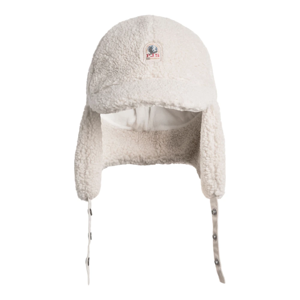 Parajumpers Aviator Hat met krullende fleecevoering Beige Unisex