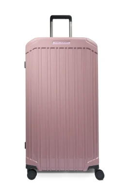 Hardside 4 wheel suitcase in trunk shape