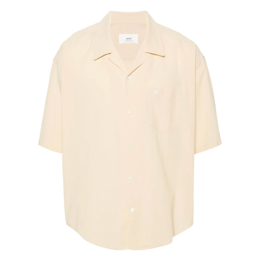 Shirts > Short Sleeve Shirts - - Ami Paris - Modalova