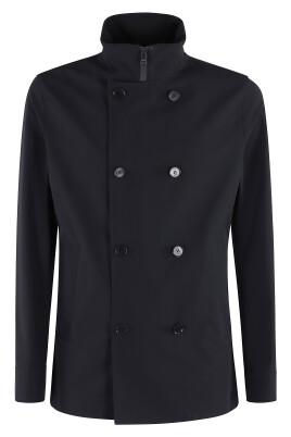 bla-nylon-stretch-dubbelknappt-jacka