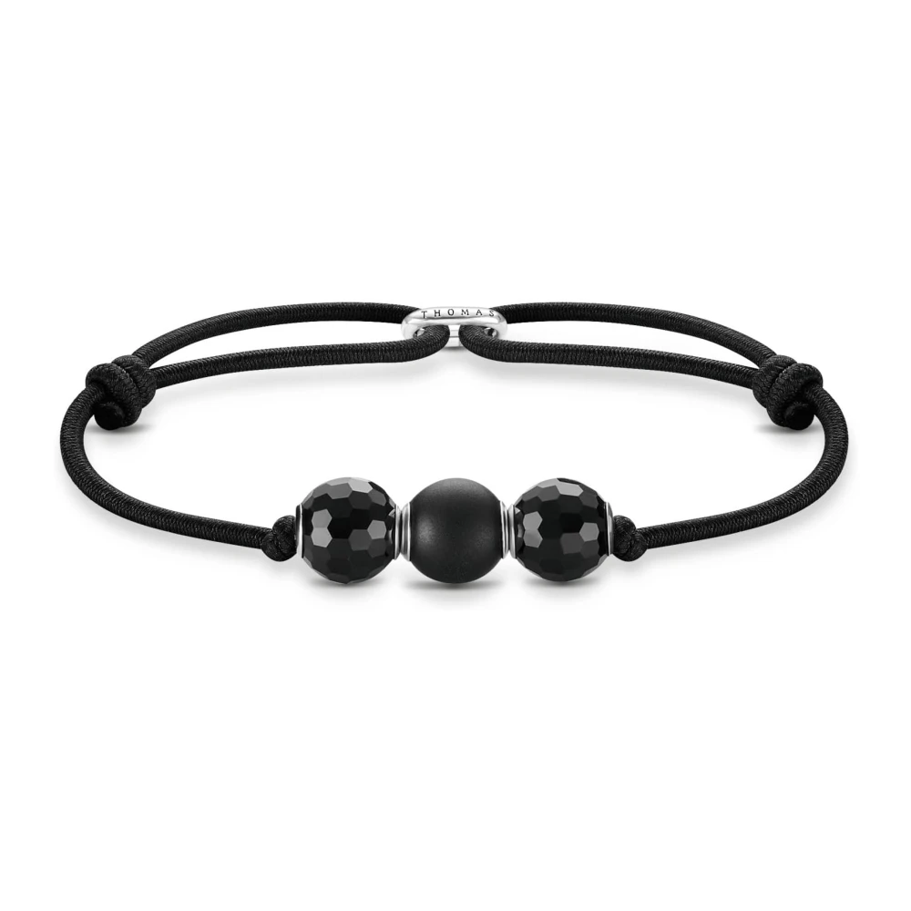Thomas Sabo Women's Black Bracelet Bead A2077-811-11-L22v