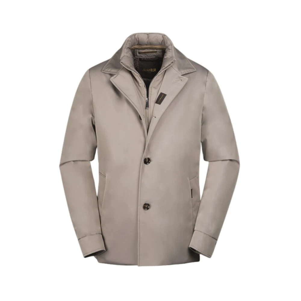 Moorer Men's Beige Winter Jackets, 2XL, Del-Se1 Jacket