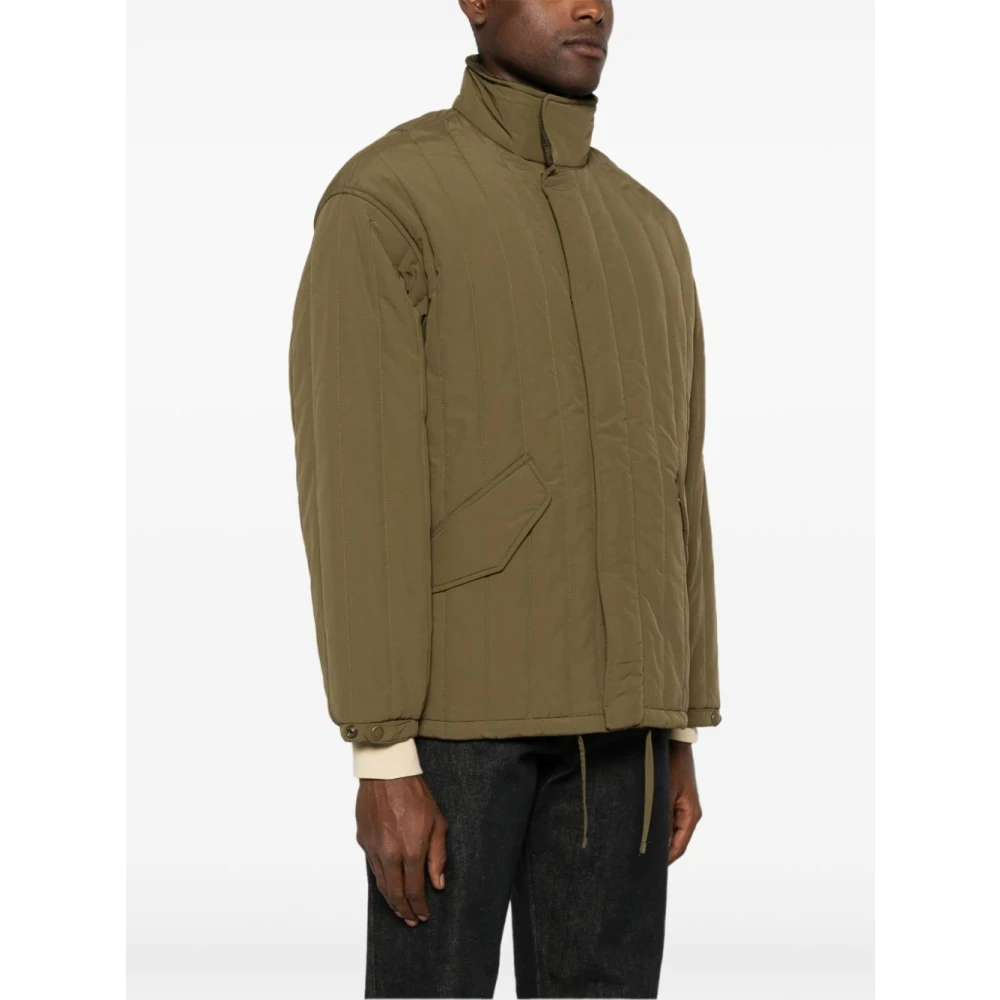 Barbour Gewatteerde Field Jas Salie Groen Green Heren