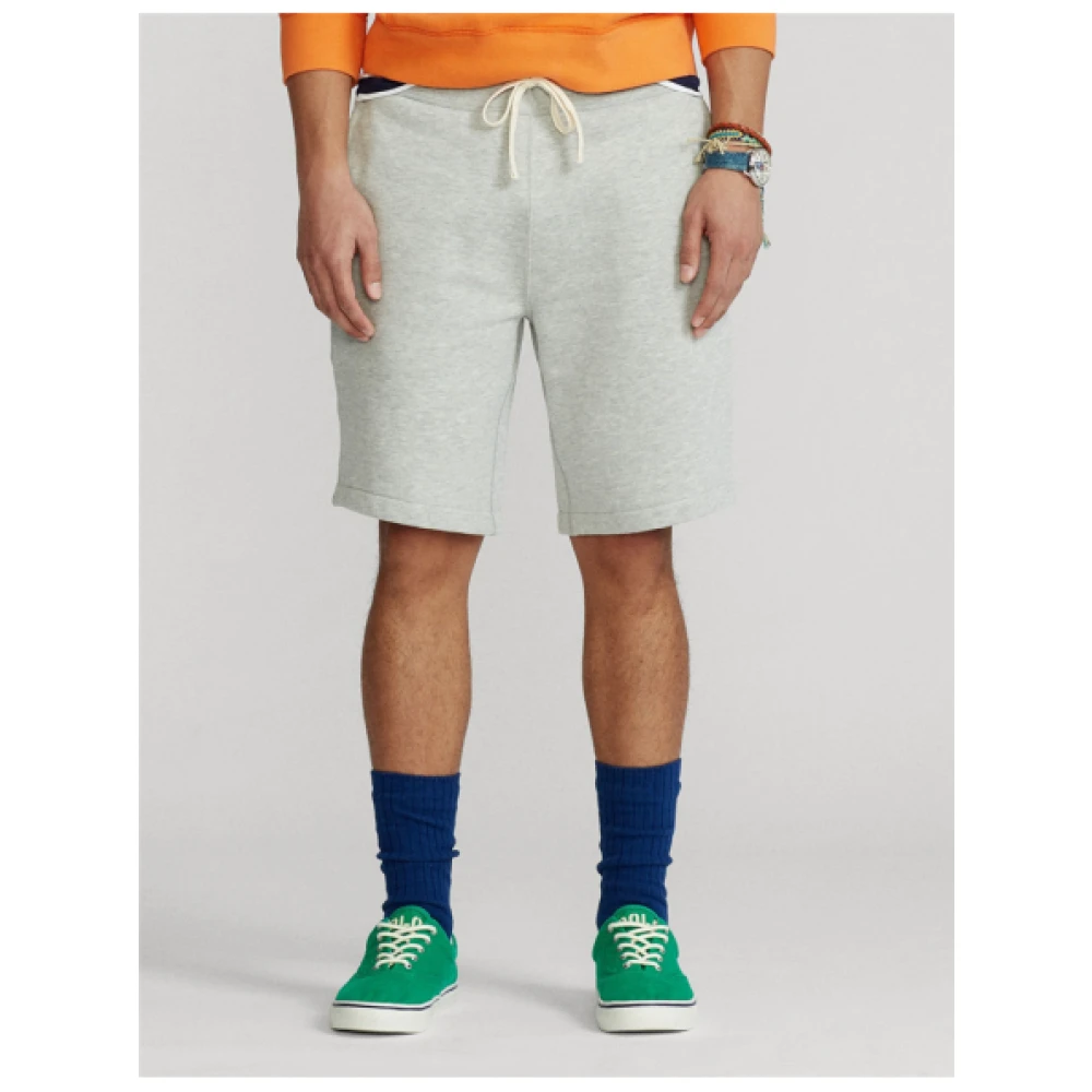 Polo Ralph Lauren Heather Jogging Shorts met Verstelbare Tailleband Gray Heren
