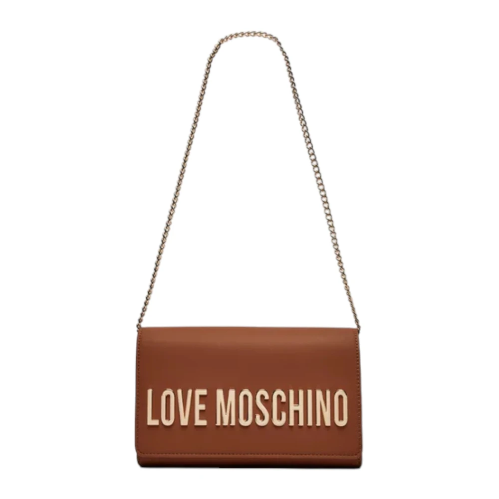 Love Moschino Stijlvolle Dameshandtas van Moschino Brown Dames
