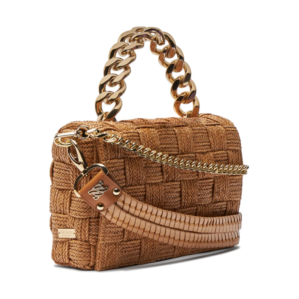 Casadei Hanoi Vegan Leren Tas Brown Dames