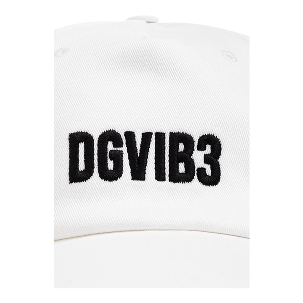 Dolce & Gabbana Baseballpet met logo White Heren